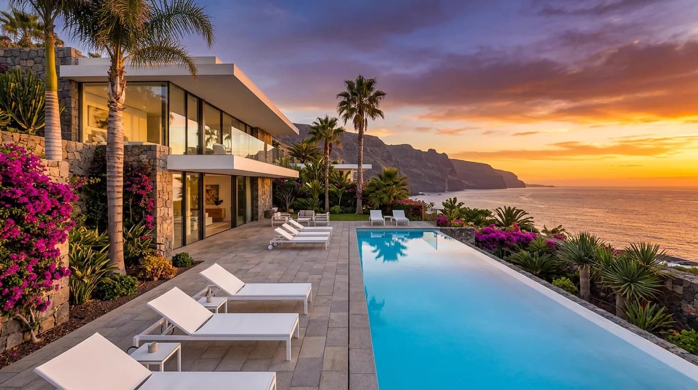 Villa con piscina en Tenerife