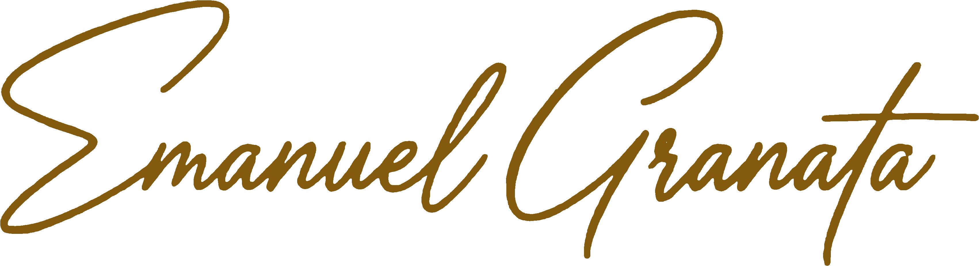 Firma de Emanuel Granata